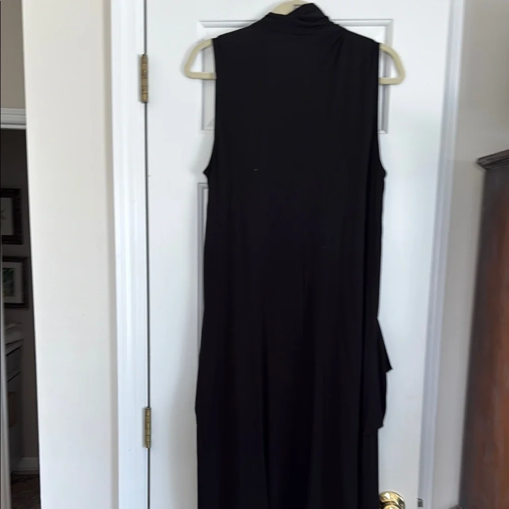 Eileen Fisher Black Sleeveless vest - Picture 5 of 9